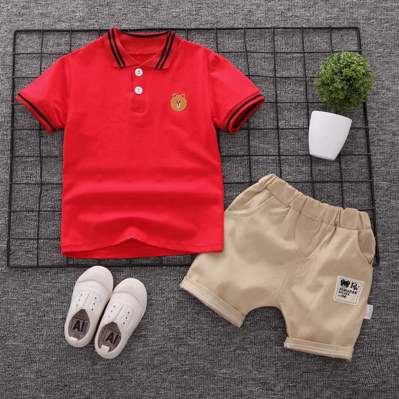 Summer Fashion Baby Boy Clothes Sets