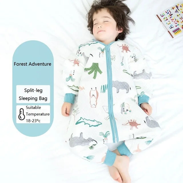 Baby Sleeping Bags Split Leg Cotton Toddler