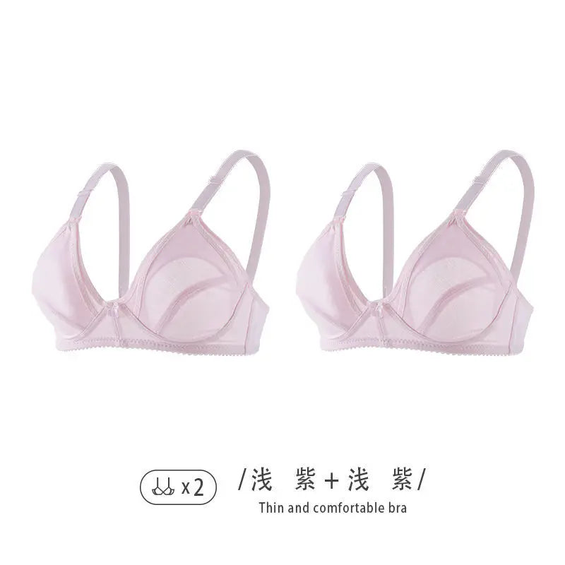 Breastfeeding Maternity Nursing Bra Pregnant Underwear Pregnant Women Gathered Push Up Bra Wireless Feeding Seamless Bras Ladies