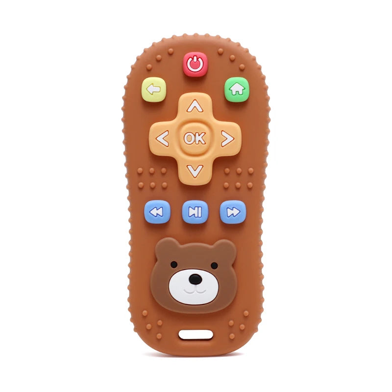 Baby Soft Silicone Remote Control Teether Toy