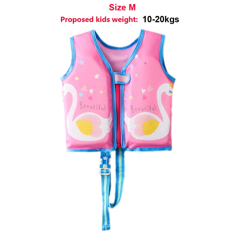 Baby Swim Buoyant Vest Kids Learn Swimming Aids