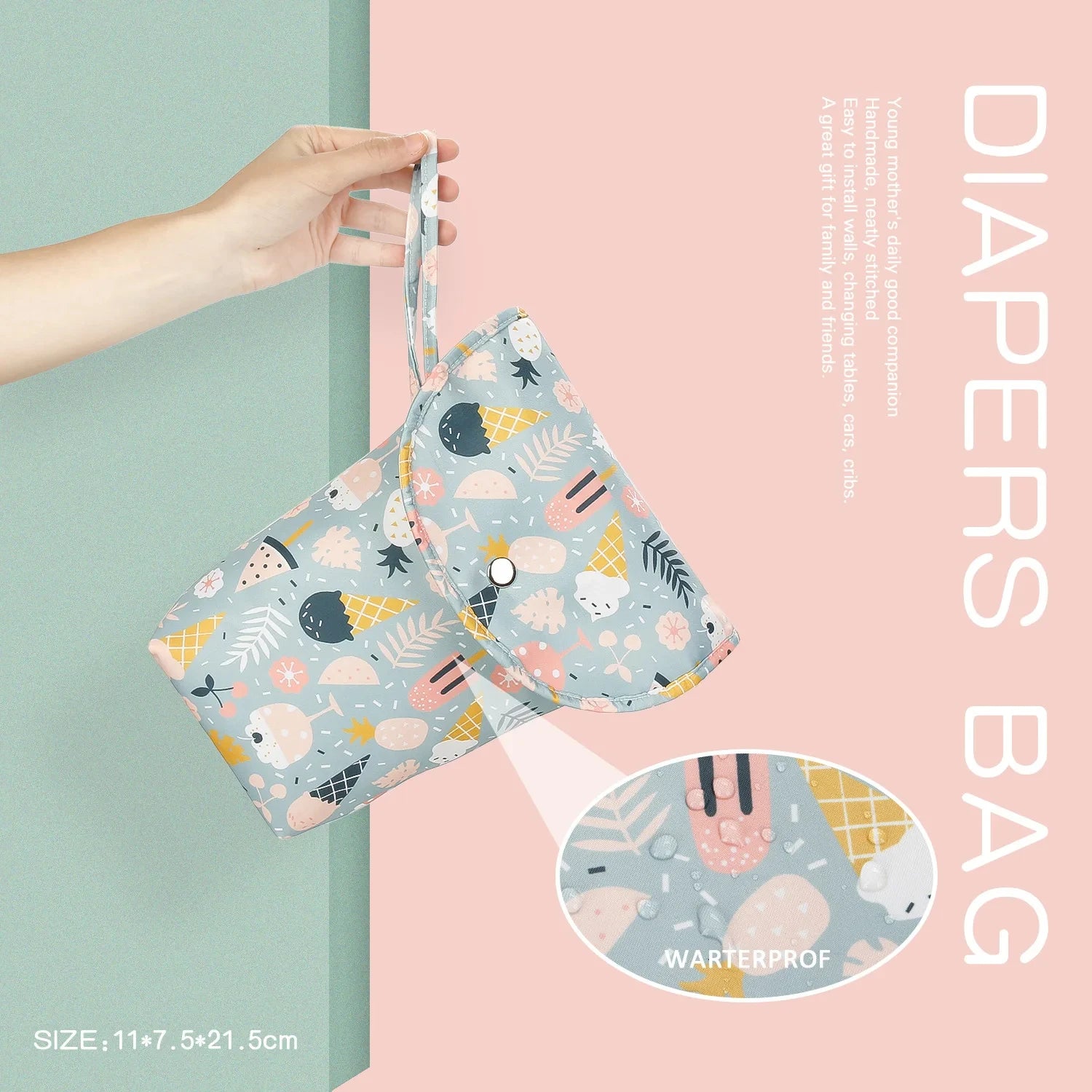 Mummy Storage Nappy Bag For Disposable