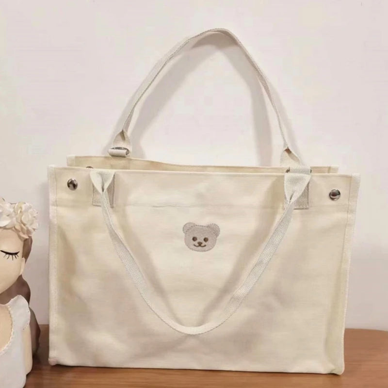 Large Capacity Mommy Bag Travel Handbag Baby Diaper Bag Canvas Organiser Drop Shipping