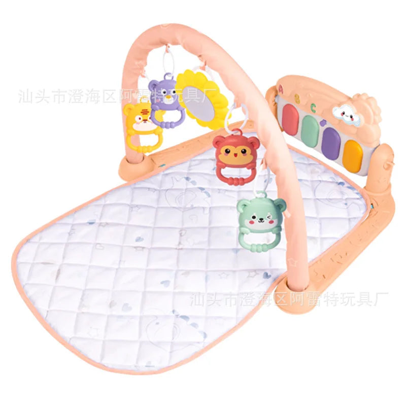 Baby Music Rack Play Mats Puzzle Carpet With Piano Keyboard Kids Infant Playmat Gym Crawling Activity Rug Toys Crawling Toys