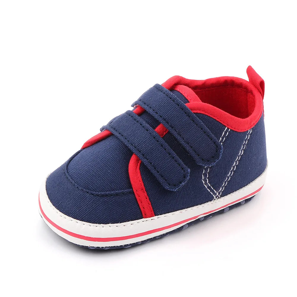 Brand Infant Baby Boys Shoes Cotton Anti-slip Sole Soft Newborn Toddler Crib Shoes Sneaker First Walkers Shoe for 1 Year Old Boy