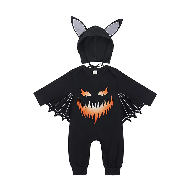 Halloween Costumes Baby Pumpkin Jumpsuit 0-3T