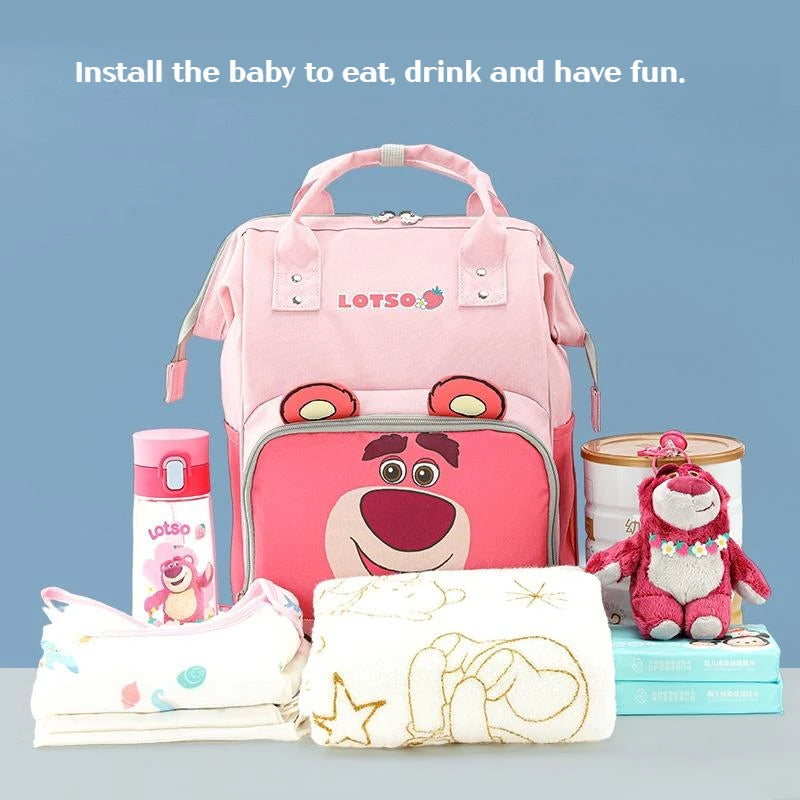 Large Capacity Waterproof Baby Diaper Bag Lightweight