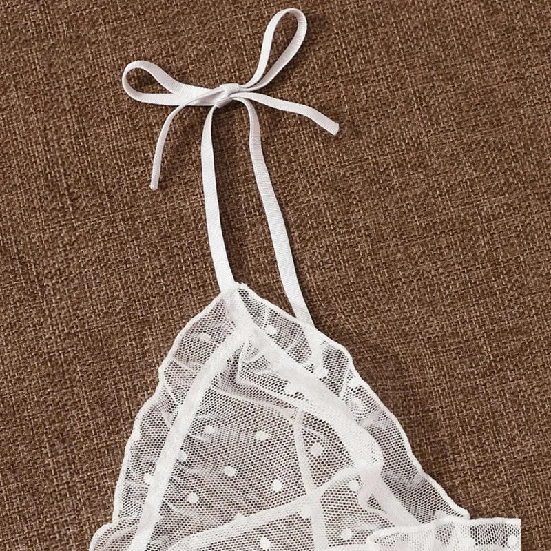 Sexy Bra Set Bandage Bikini Lingerie Set Underwear