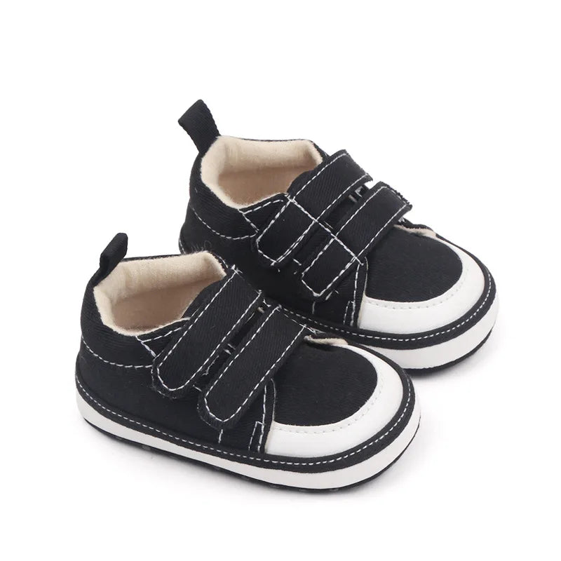 Brand Infant Baby Boys Shoes Cotton Anti-slip Sole Soft Newborn Toddler Crib Shoes Sneaker First Walkers Shoe for 1 Year Old Boy