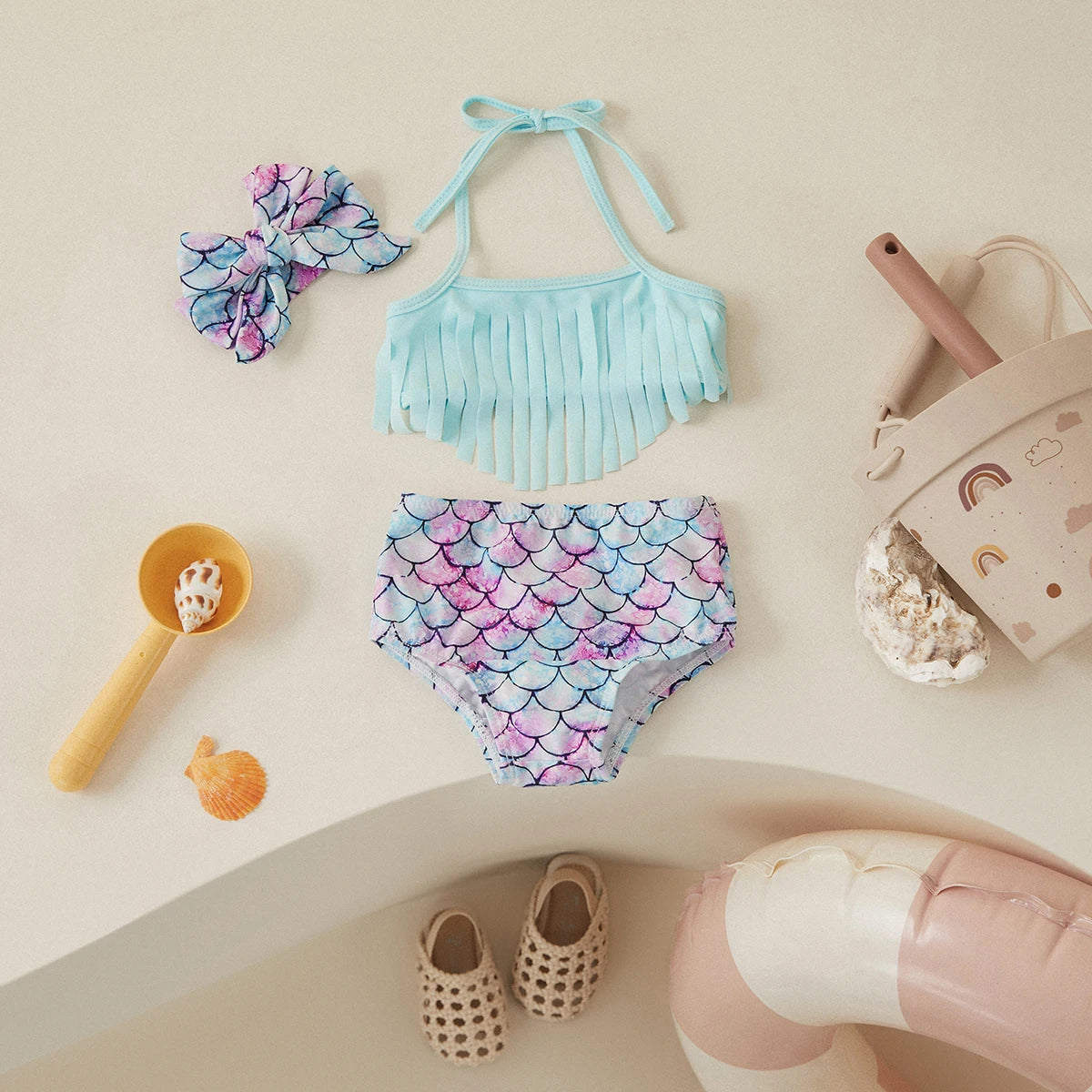Toddler Baby Girls Swimsuit Beach Bikini