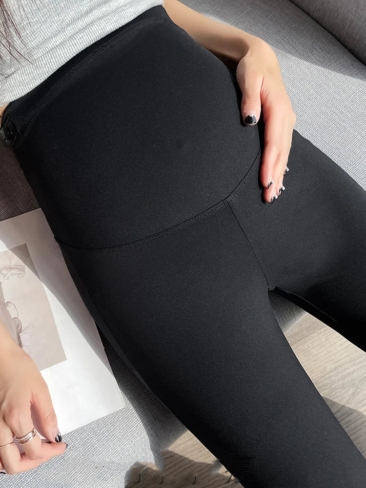 Women Yoga Flared High-waisted Trousers Pregnancy Clothes
