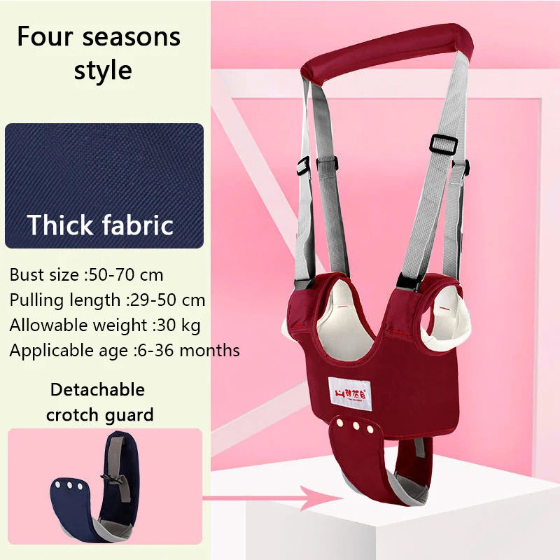 Baby Walker Toddler Safety Harness Assistant Strap Kids Learning Walking Belt Detachable Crotch Anti-fall Belt Baby Products