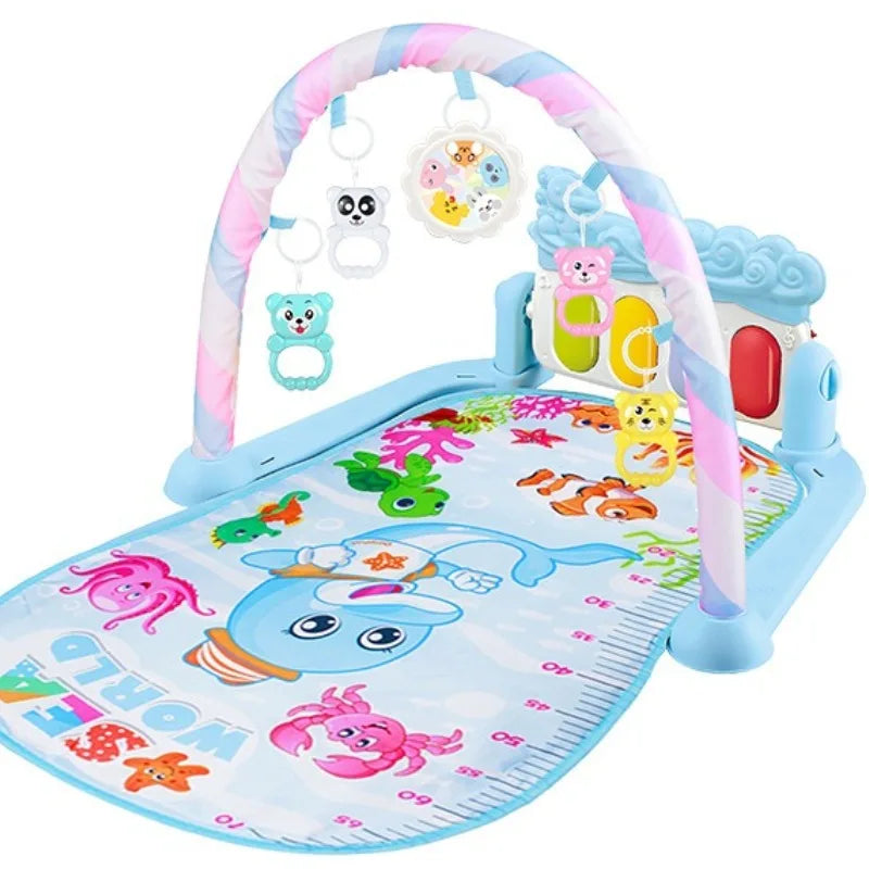 Baby Play Mat Rug Toys Kids Crawling Music Play Game Developing Activity Mat with Piano Keyboard Infant Carpet Education Toy