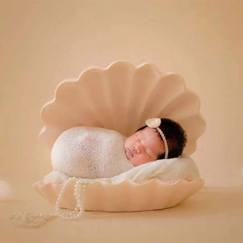 Newborn Photography Props Photography Baby Props Iron Shell Props Baby Studio Shell Props Set Studio Photography Accessories