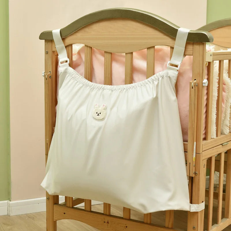Bear Baby Diaper Bag for Stroller Big Portable Bunny Crib Storage Bag Pram Korean Mommy Bags for Maternity 45*75cm Baby Care