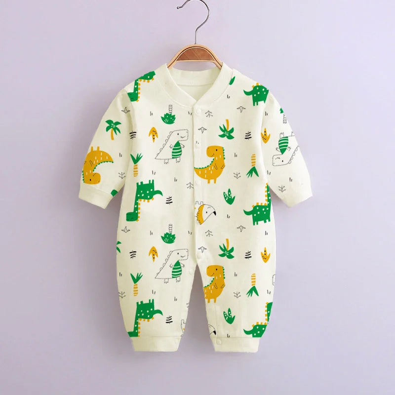 Baby Set 0-24M Neonatal Cartoon Breathable Bodysuit