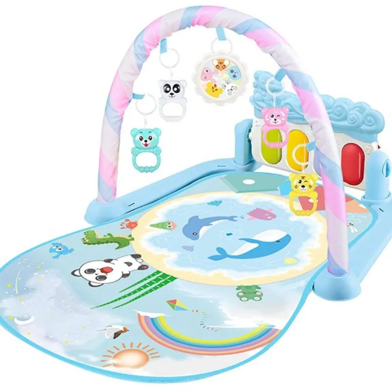 Baby Play Mat Rug Toys Kids Crawling Music Play Game Developing Activity Mat with Piano Keyboard Infant Carpet Education Toy