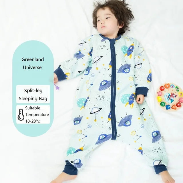 Baby Sleeping Bags Split Leg Cotton Toddler