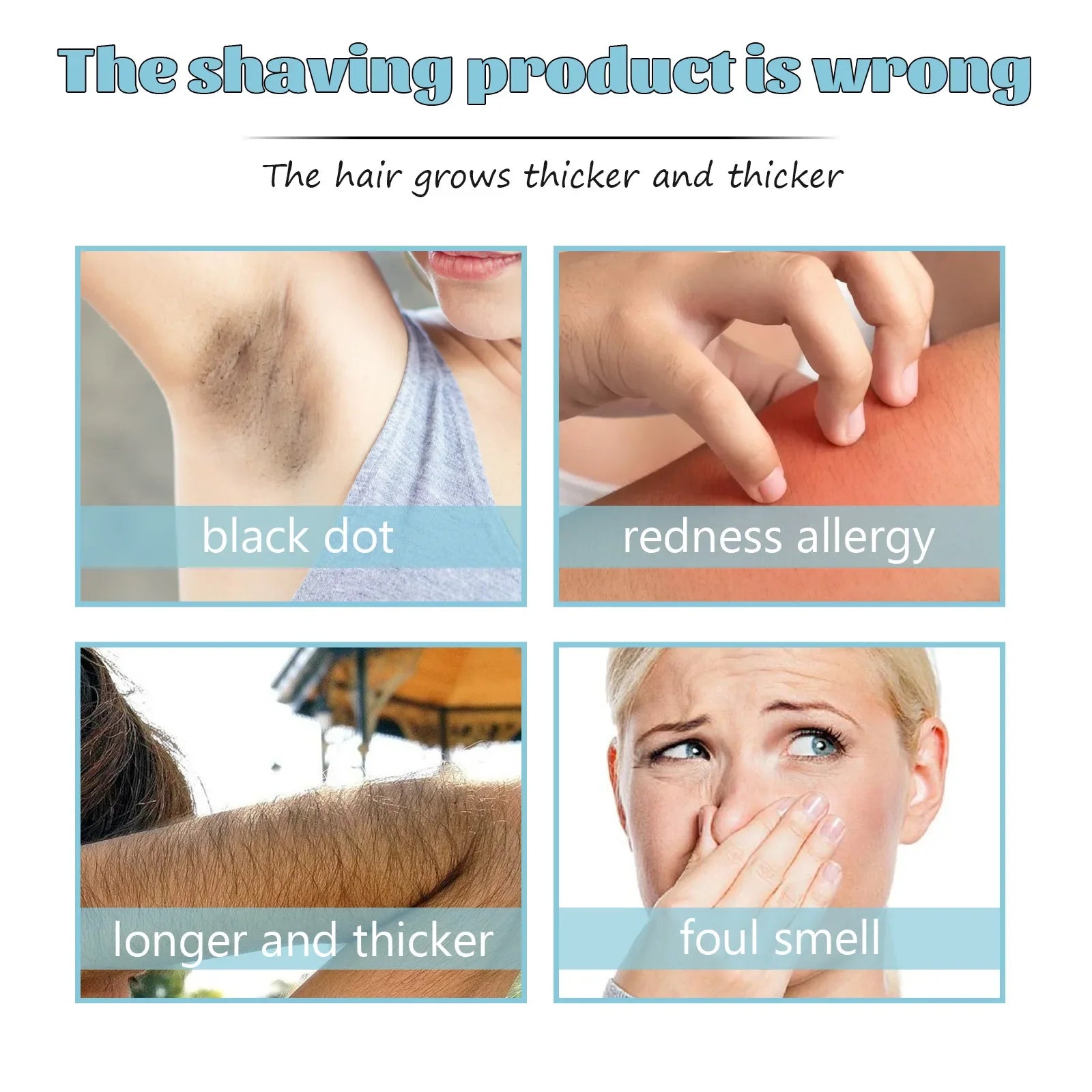 Quick Hair Removal Spray Armpit Permanent for Women Gentle Body Legs Arm Hair Growth Inhibitors Healthy Painless Care Products