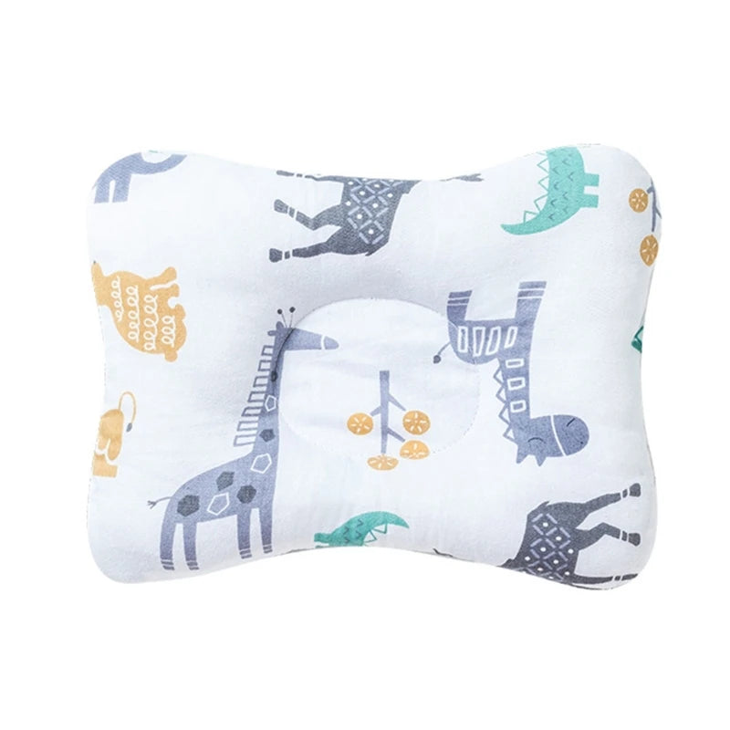 Newborn Baby Pillow Soft Breathable Cotton Pillow