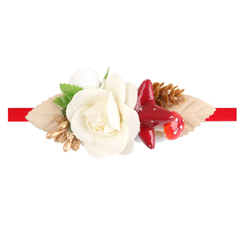 Baby Girl Newborn Elastic Flower Toddler Hair Band