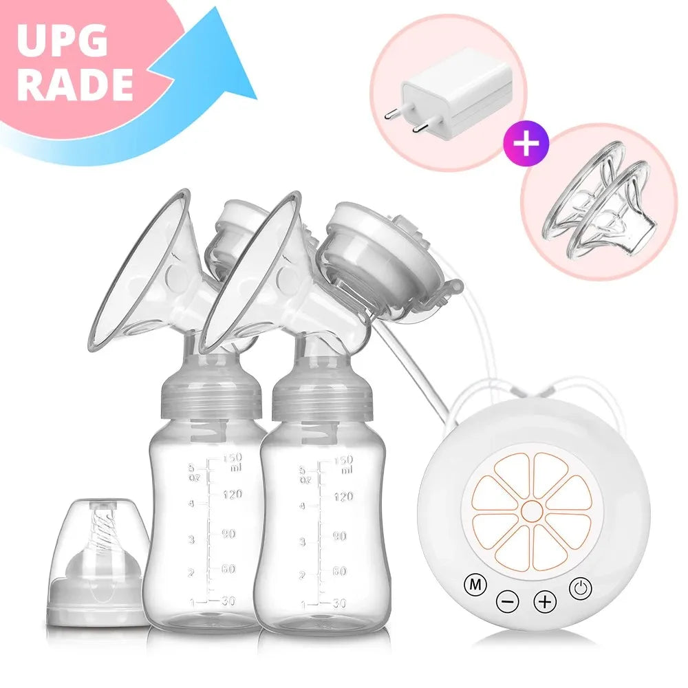Electric breast pump unilateral and bilateral breast pump