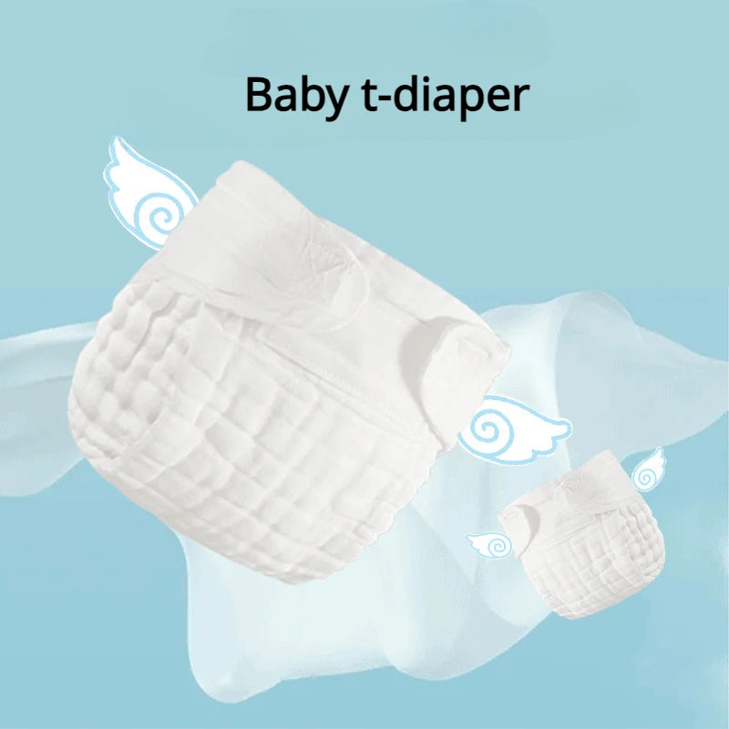 Baby Reusable Diapers Gauze Diapers Training Pants For Children Ecological Cloth Diaper Washable Toddler Kid Cotton Nappy