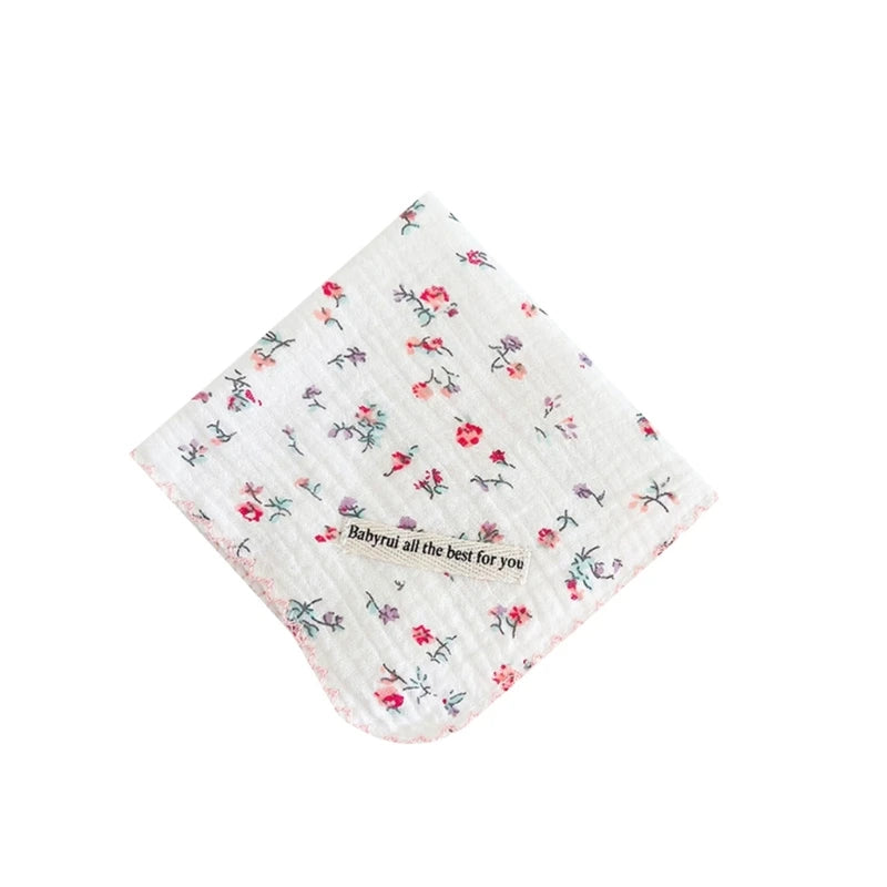 Cotton  Towel Newborn Baby Items Muslin Baby Bibs Handkerchief Soft Saliva Towel  Feeding Burp Cloths Facecloth