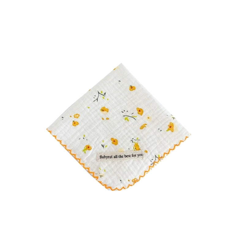 Cotton  Towel Newborn Baby Items Muslin Baby Bibs Handkerchief Soft Saliva Towel  Feeding Burp Cloths Facecloth