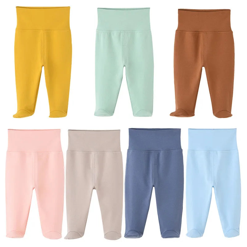 Organic Cotton PP Pants Infant High Waist Trousers Panty hose