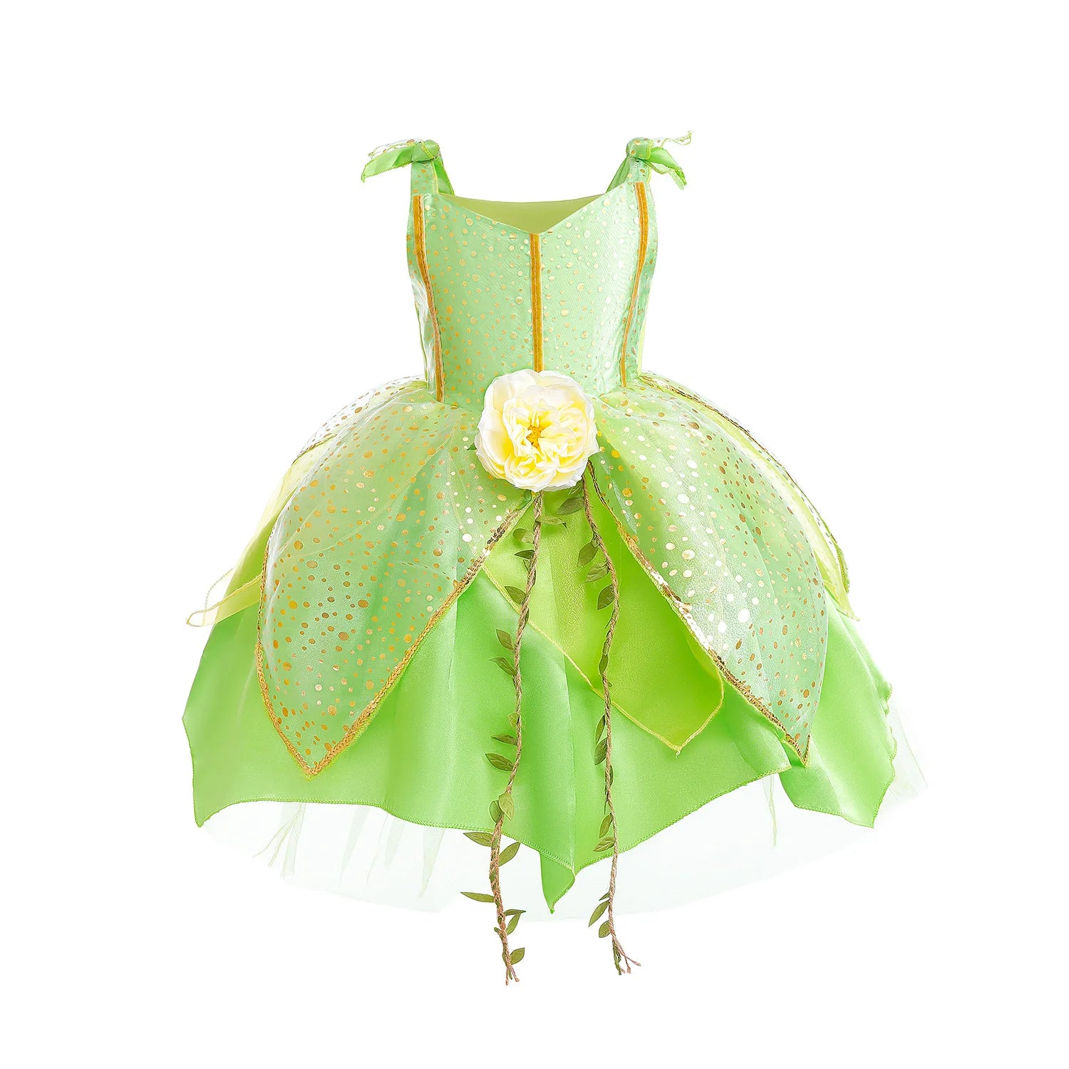 Fairy Costume for Girls Princess Tinker Bell Elf Wings Headband
