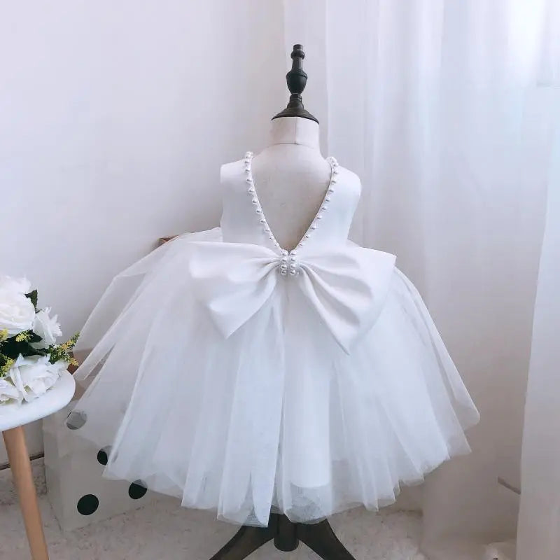 Newborn Clothes Princess Dresses for Baby Girls 1 Year Birthday Christmas Dress Baptism Wedding Party Cake Lace Gown Vestidos