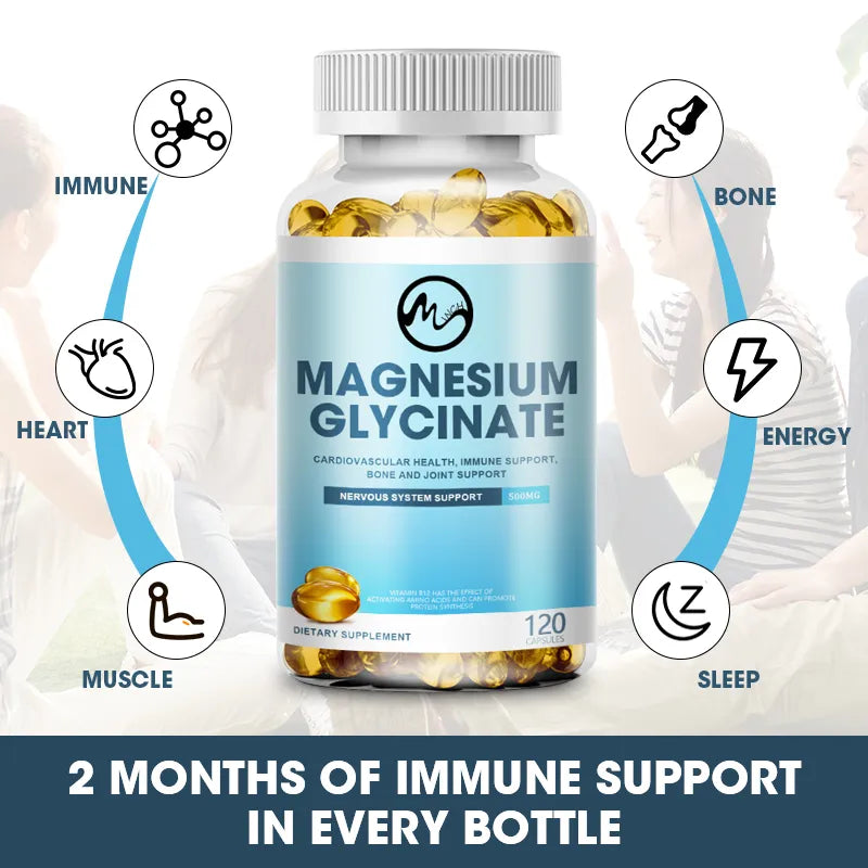 High Bioavailability Magnesium for Sleep&Bone Muscle Health