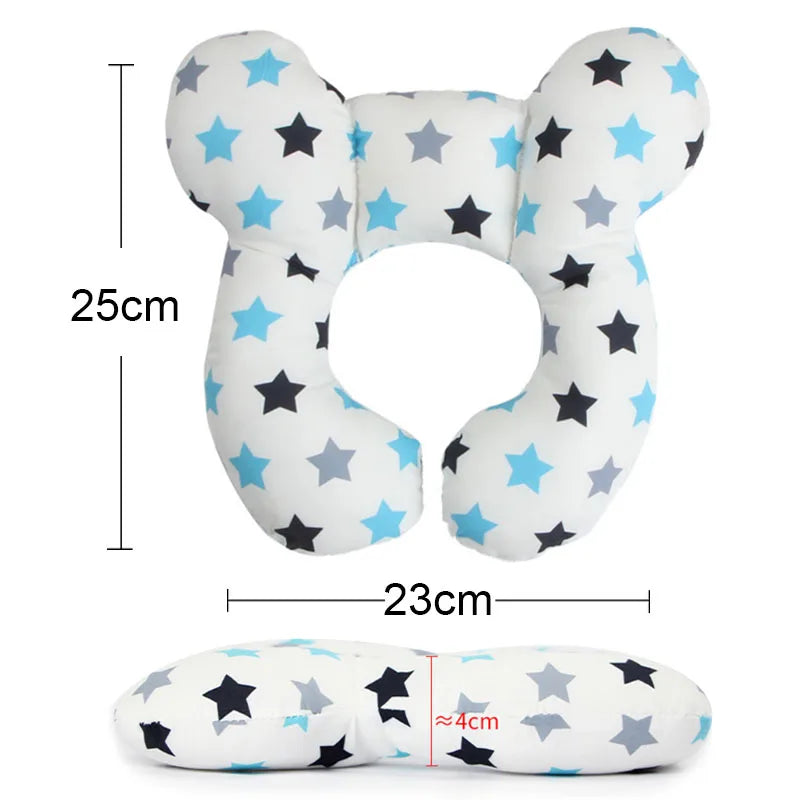 Baby Pillow Protective Travel Car Seat Head Neck Support Pillow 0-3 Years