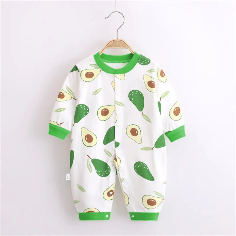 Baby Set 0-24M Neonatal Cartoon Breathable Bodysuit