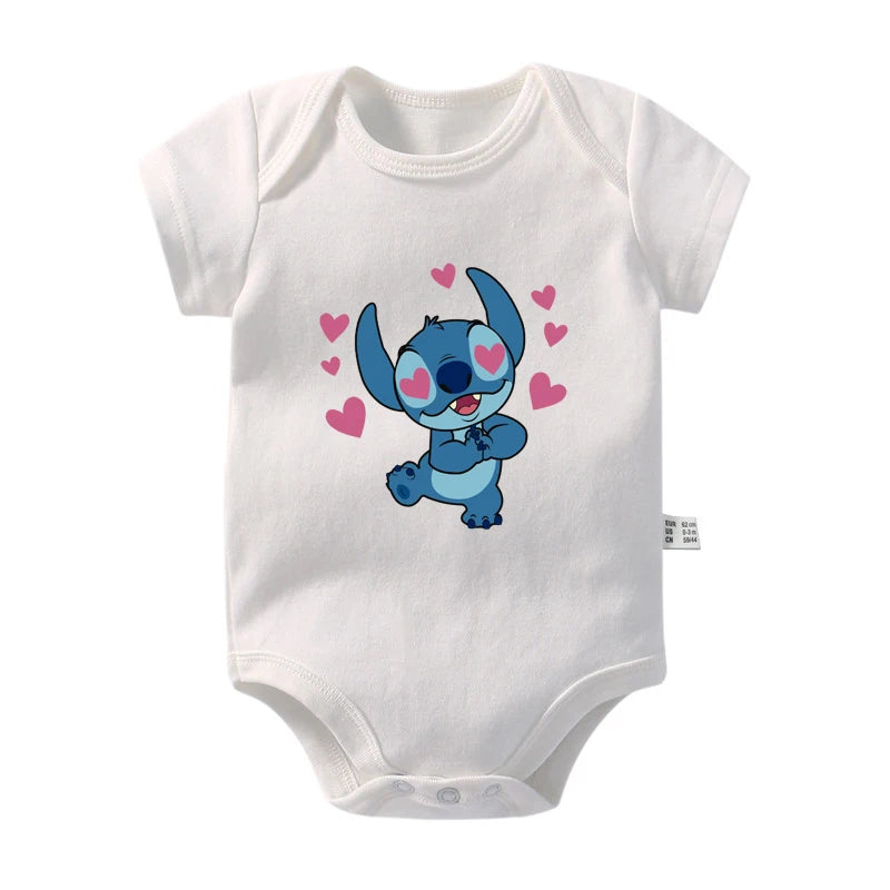 Cute Newborn Baby Summer Rompers Infant Bodysuits