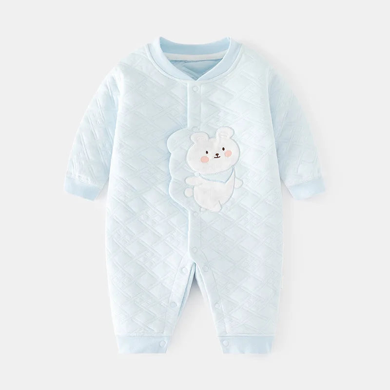 Baby warm jumpsuit for boys and girls