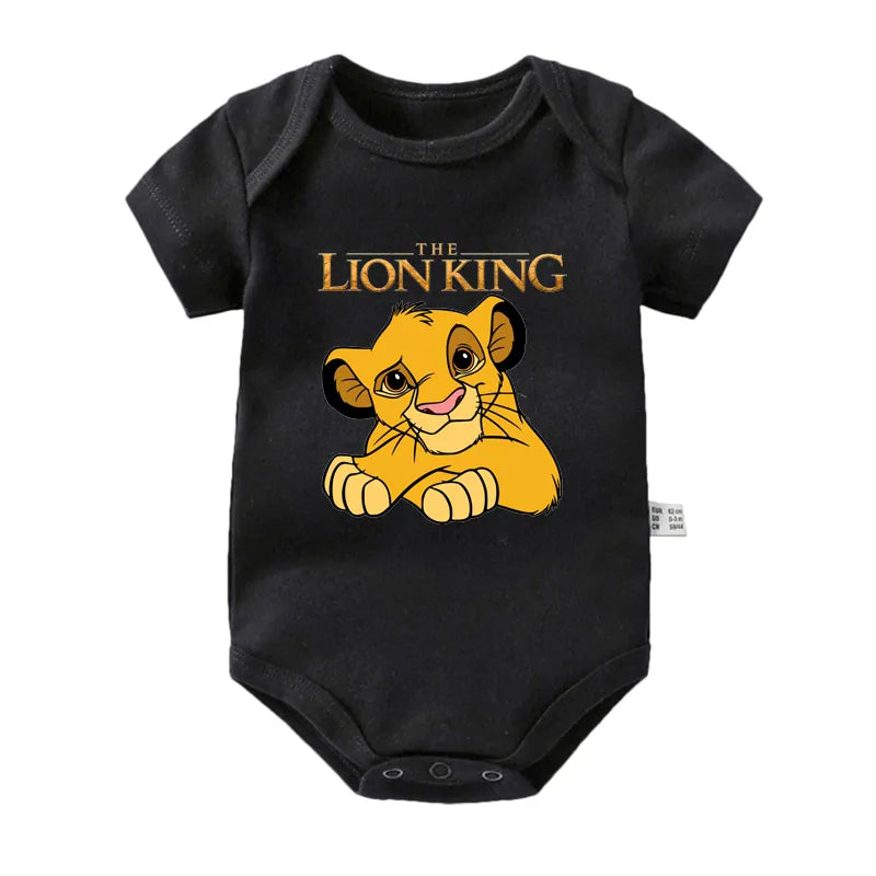 The Lion King Simba Print Infant Bodysuit Cotton