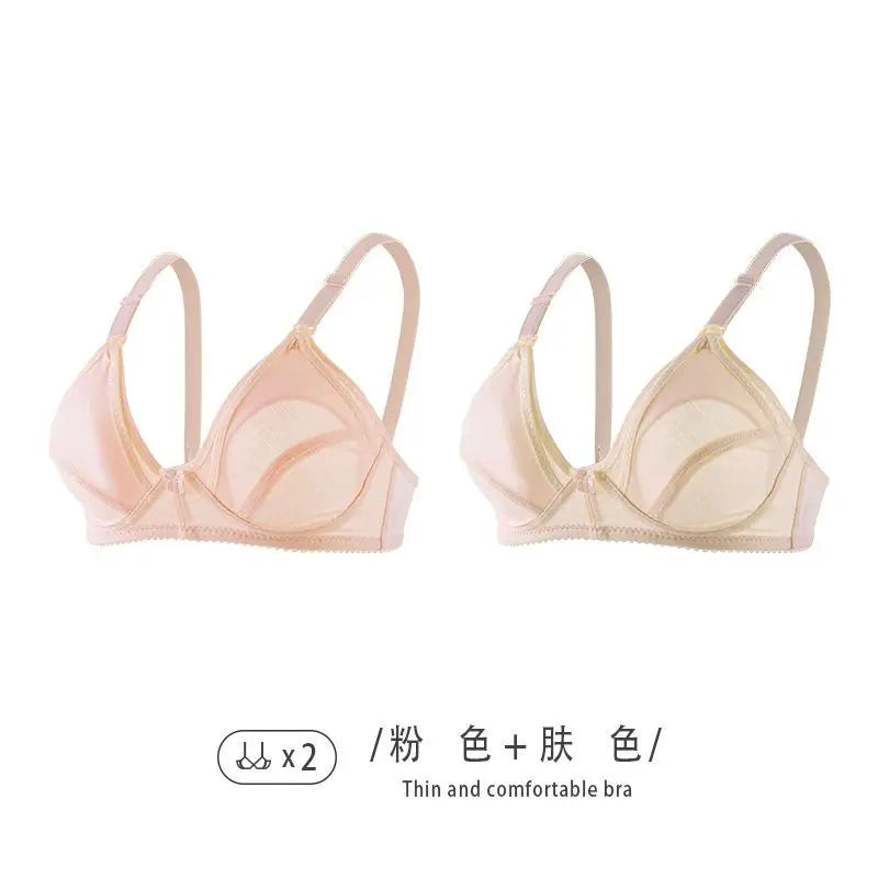Breastfeeding Maternity Nursing Bra Pregnant Underwear Pregnant Women Gathered Push Up Bra Wireless Feeding Seamless Bras Ladies