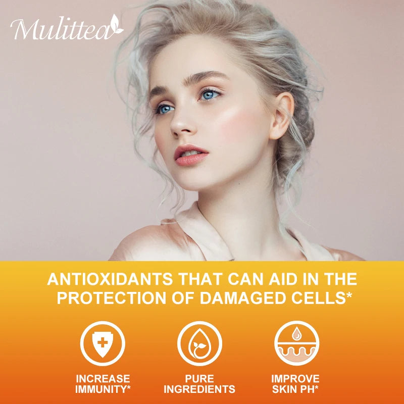 Mulitea Vitamin E Capsules | 1000 IU | 120 Soft Capsules | Non GMO and Gluten Free Supplements