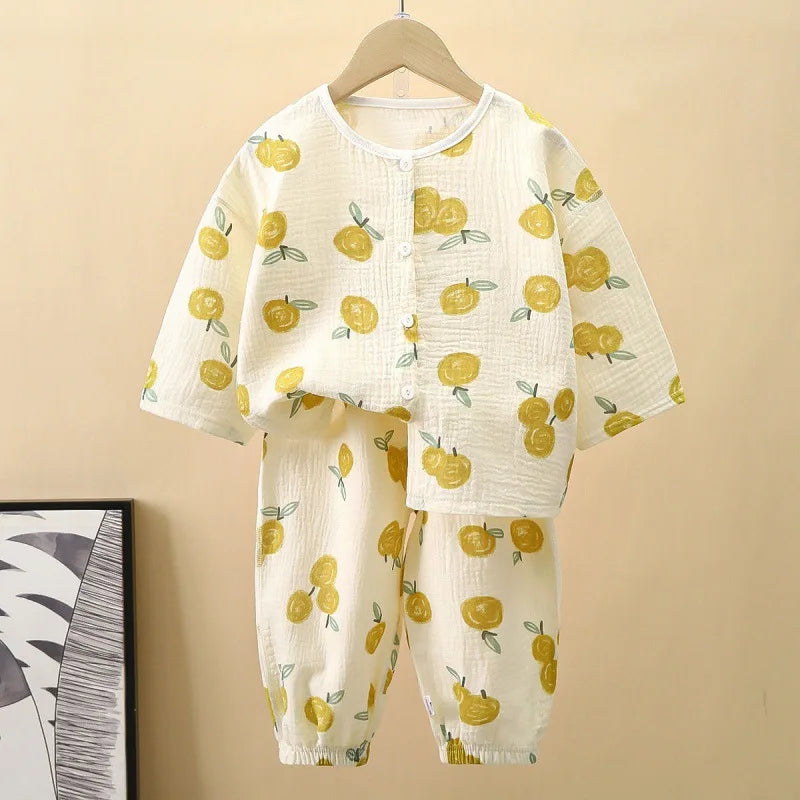 Baby Cotton Home Wear Outfit Set  0-10T