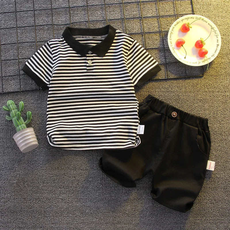 Summer Fashion Baby Boy Clothes Sets