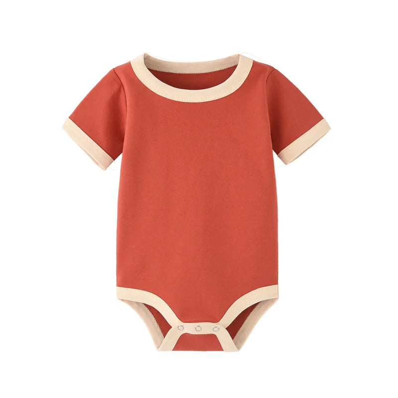Summer Color Matching Newborn Baby Organic Cotton