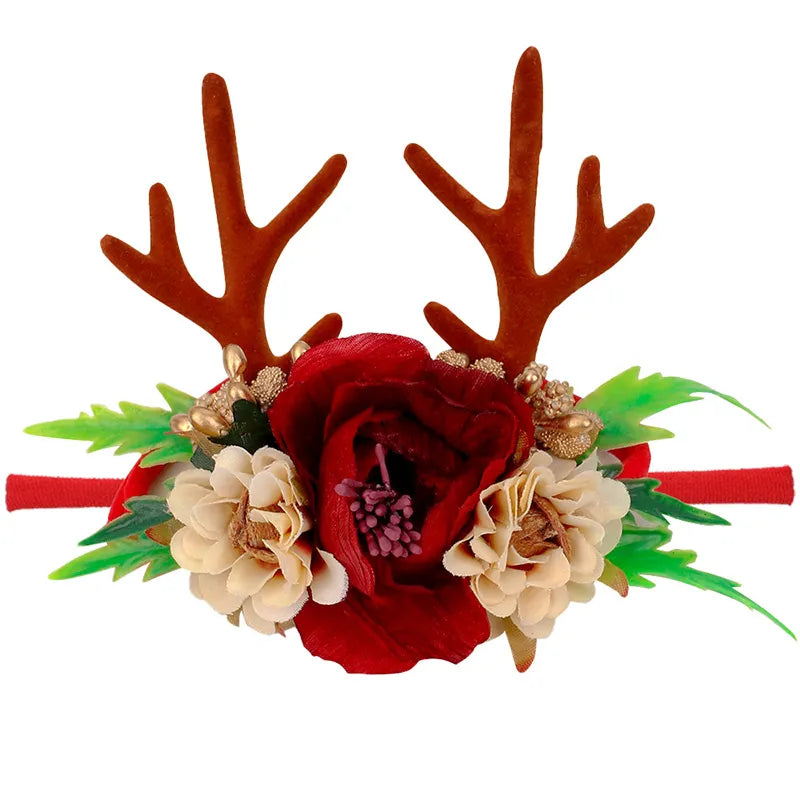 Baby Girl Newborn Elastic Flower Toddler Hair Band