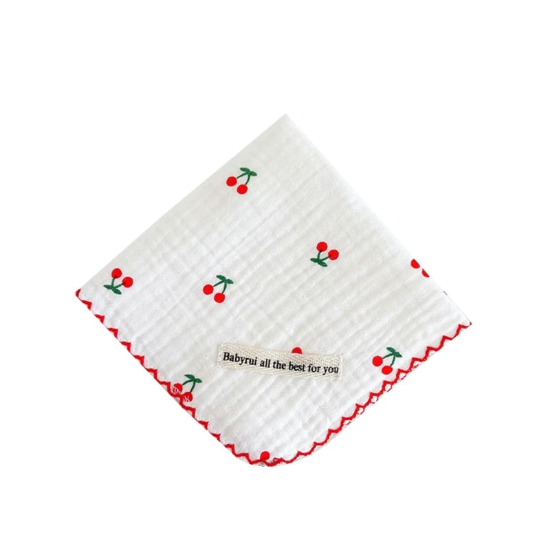 Cotton  Towel Newborn Baby Items Muslin Baby Bibs Handkerchief Soft Saliva Towel  Feeding Burp Cloths Facecloth