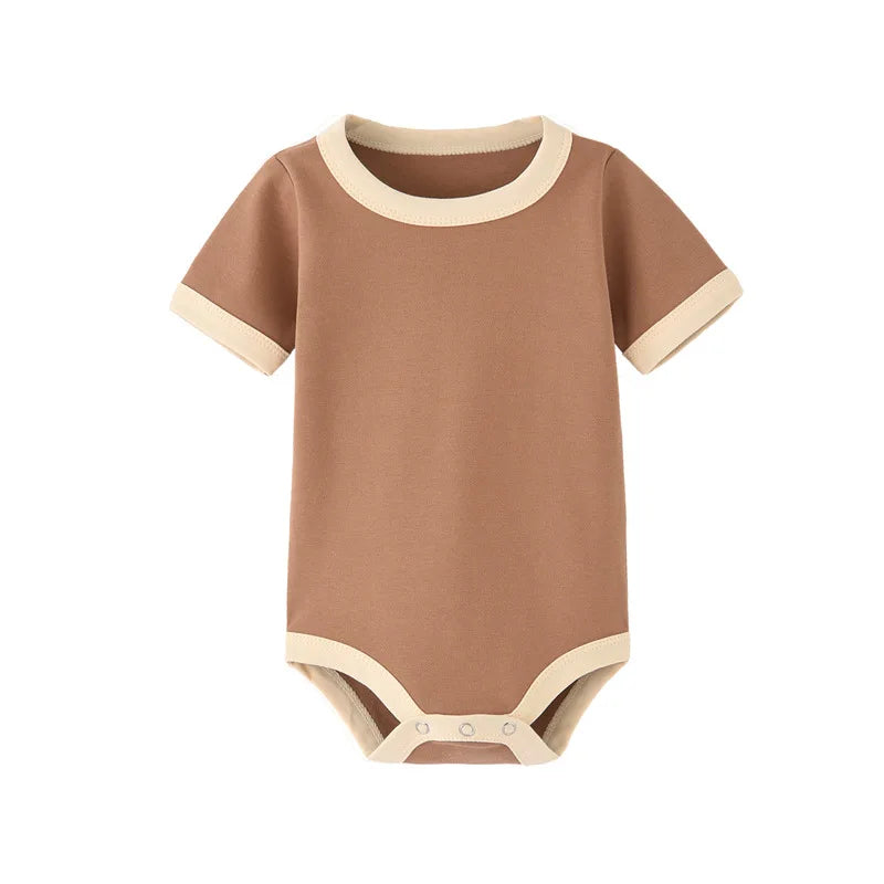 Summer Color Matching Newborn Baby Organic Cotton