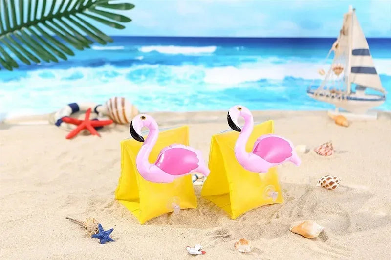 Baby Float Cartoon Arm Sleeve Life Jacket Swimsuit Foam Safety Swimming Training Floating Pool Float Kids Swimming Arm Ring