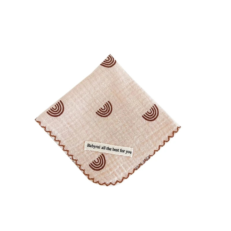 Cotton  Towel Newborn Baby Items Muslin Baby Bibs Handkerchief Soft Saliva Towel  Feeding Burp Cloths Facecloth