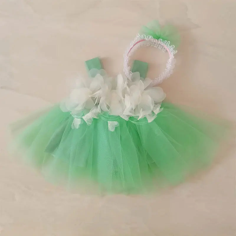 Baby Tutu Skirt Headband Outfit Newborn Photography Props Infant Costume Princess Headband Baby Photography Props
