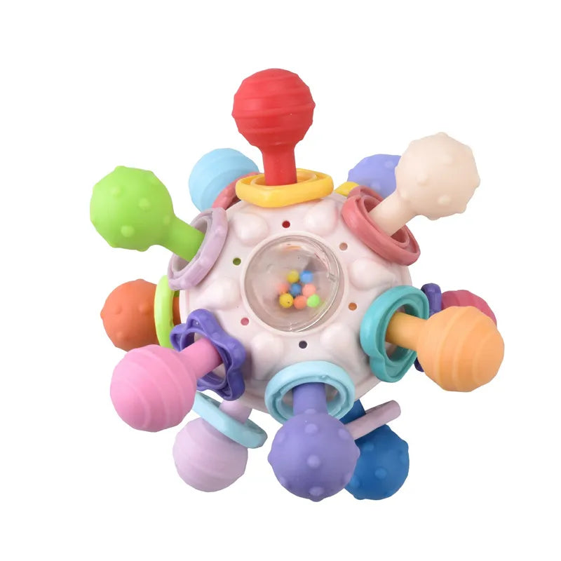 Baby Toys 0 12 Months Rotating Rattle Ball